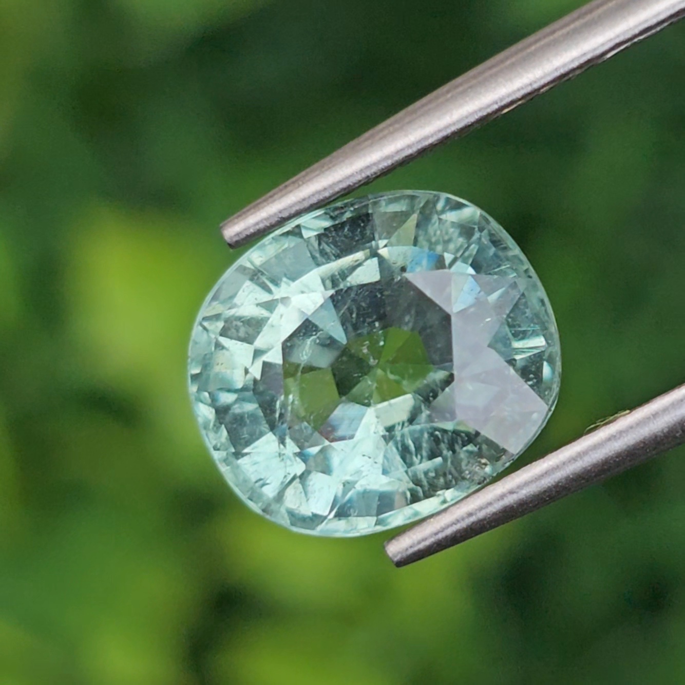 พลอยทัวร์มารีน (Tourmaline) 3.69 กะรัต (Cts.) พร้อมใบเซอร์ อัญมณีมงคลประจําวันเกิด เครื่องประดับพลอย