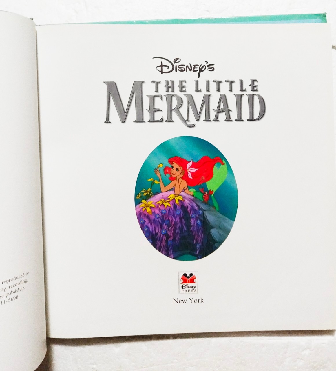 หนังสือนิทานภาพสวย**ปกหลังมีตำหนิตรงสันบนและมีรอยตามภาพ, เจ้าหญิงเงือกน้อย แอเรี่ยล The Little Mermaid