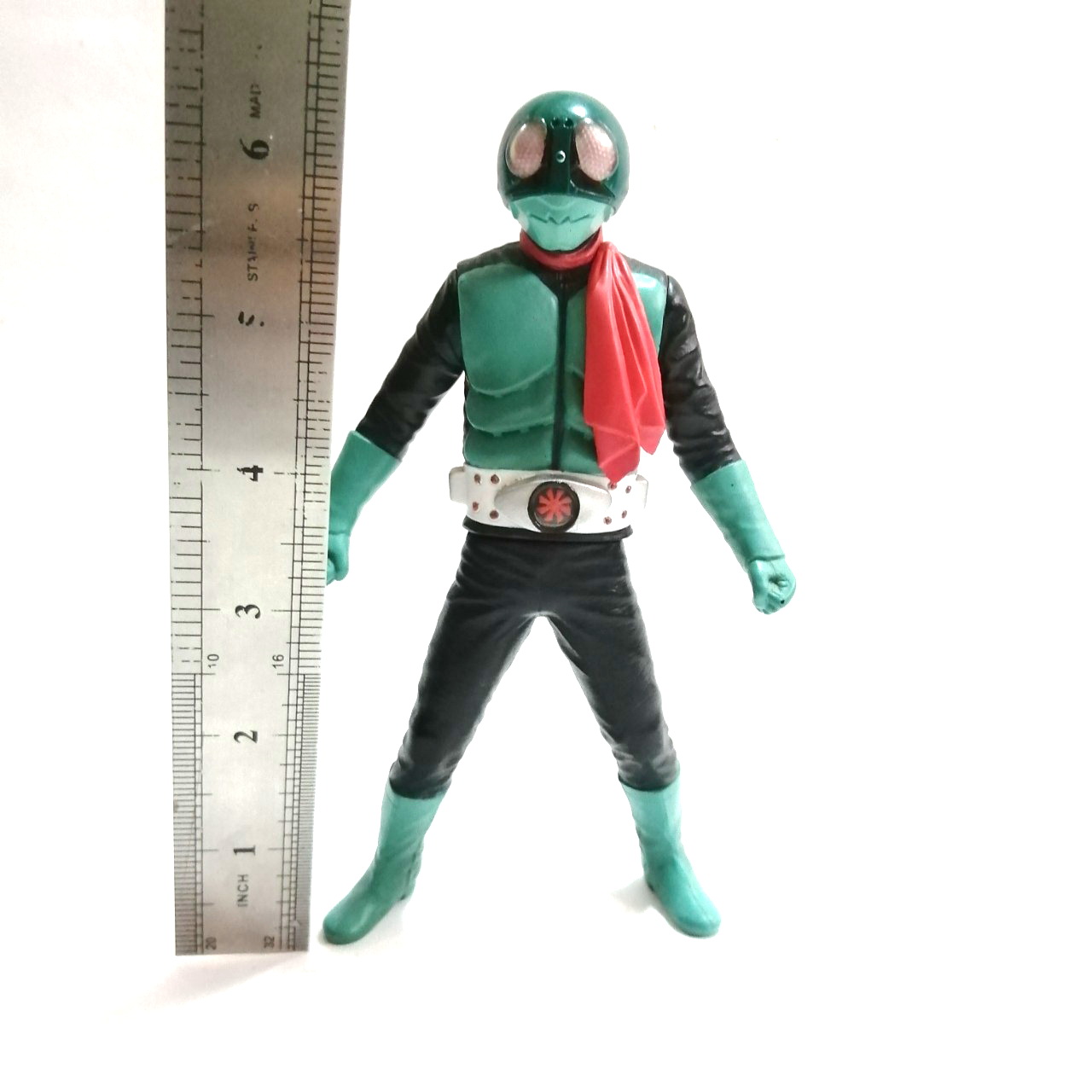 *** ขาดเขา ,ซอฟ7นิ้ว(ซอฟ1000เยน) ไรเดอร์1 อิจิโกะ ปากเขียวตาชมพู ไม่มีป้าย สภาพดี (ถ้ามีป้าย เขาครบขายที่1100)