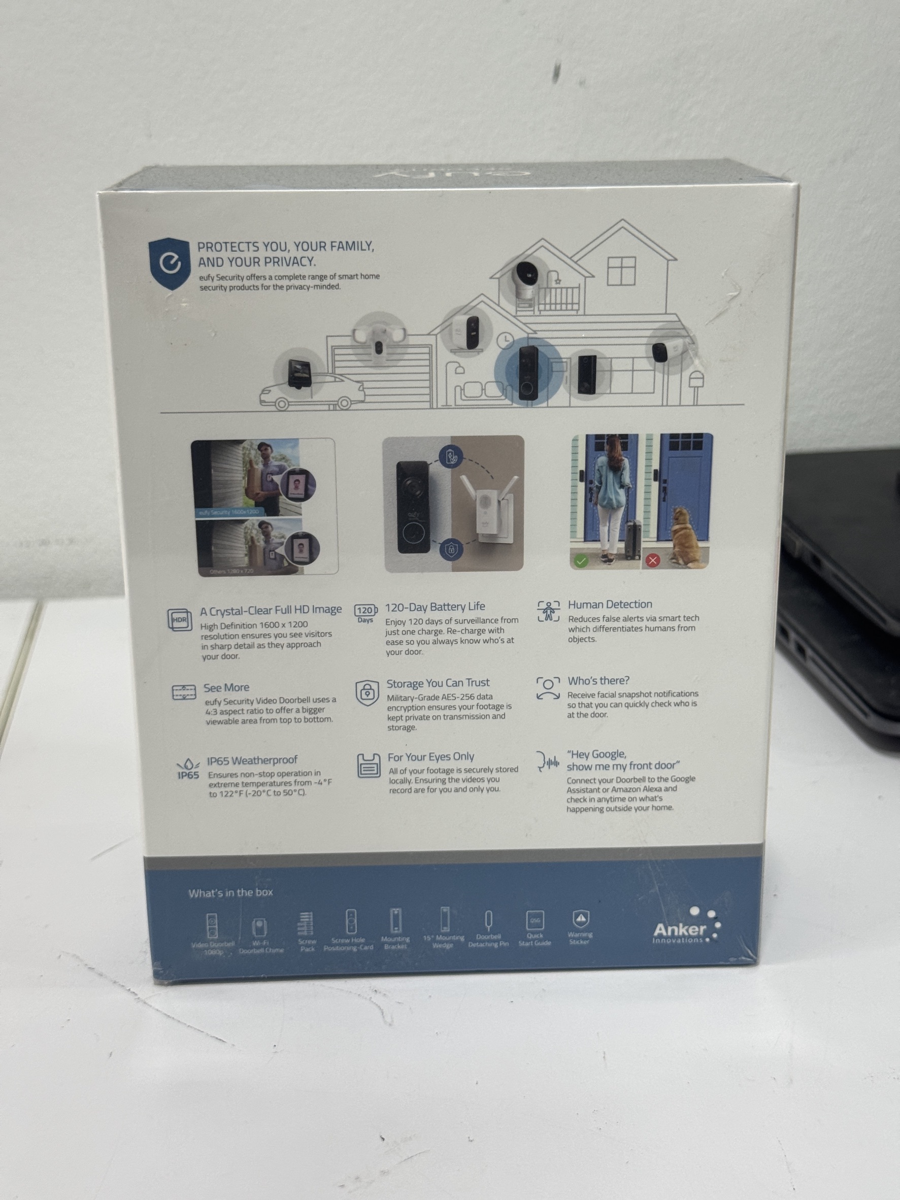 SmartCare Eufy Video Doorbell Slim กริ่งไร้สาย อัจฉริยะ