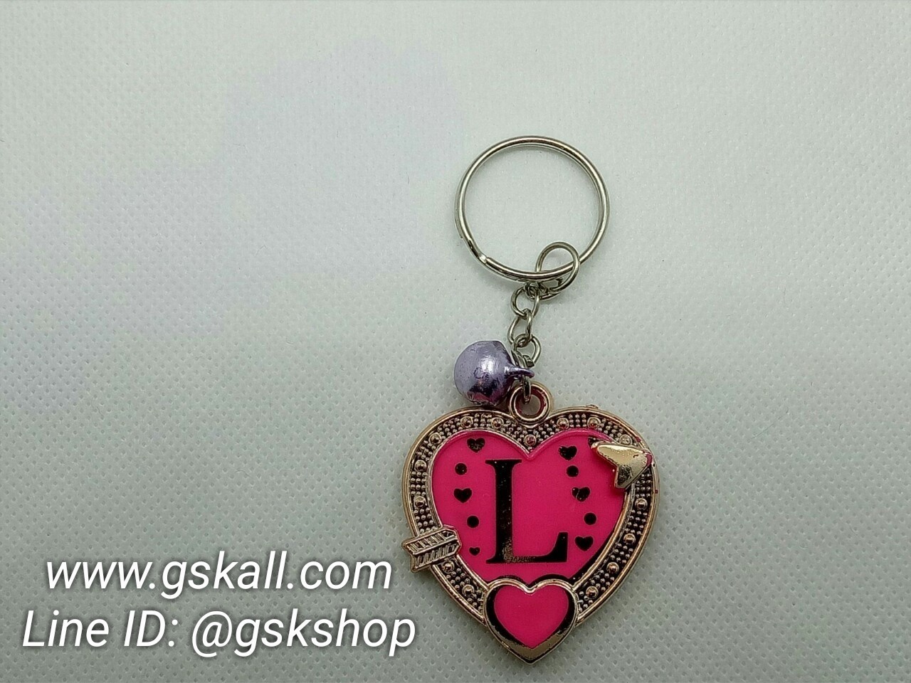 พวงกุญแจหัวใจ GSK SHOP กิ๊ฟช้อบถูกใจ สนใจกดสั่งซื้อเลย