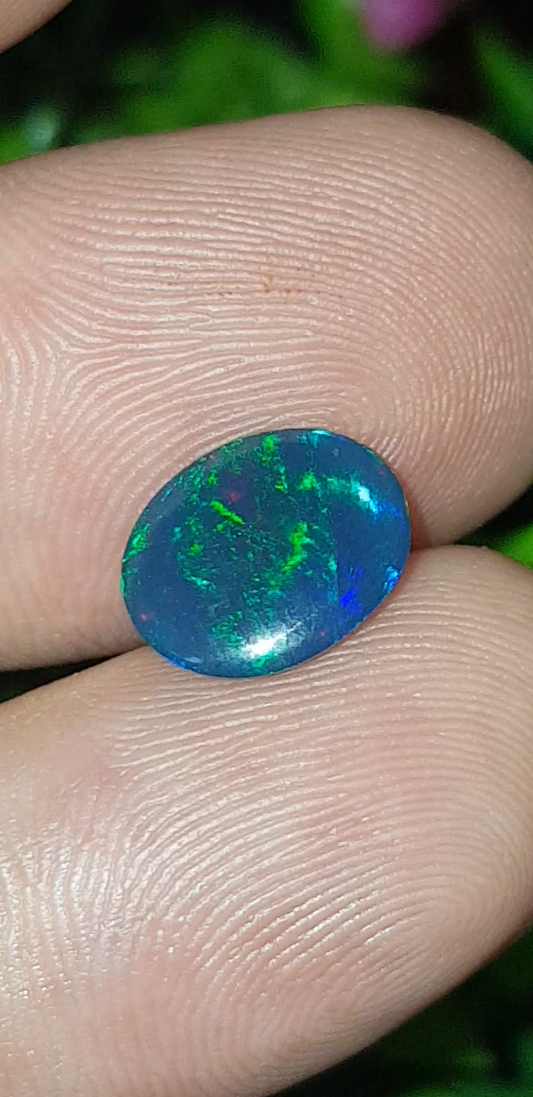 พลอย โอปอล Opal 2.05 กะรัต (Cts.) พลอยแท้ อัญมณีมงคลประจําวันเกิด เครื่องประดับพลอย