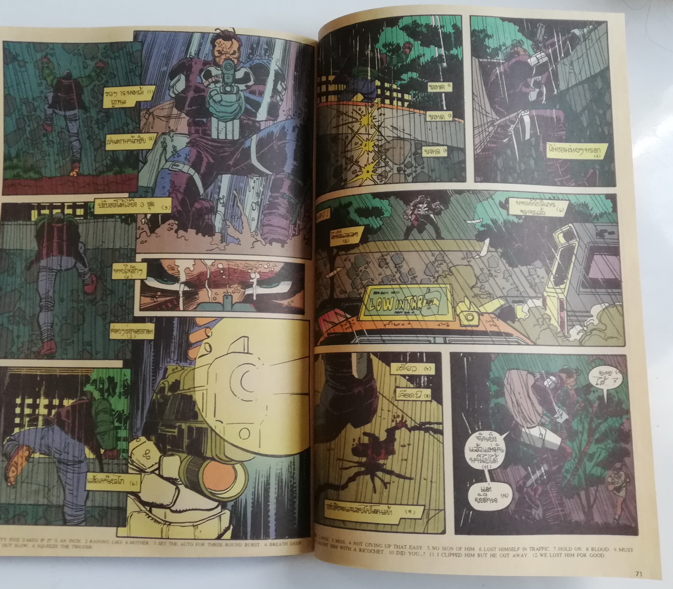 นิตยสารแนวการ์ตูนเก่า Marvel comics, พันนิชเชอร์ แมกกาซัน The Punnisher Magazine ฉบับที่3 ตุลาการกำลังสาม.ใครคือ นอร์แมด?,แดร์เดวิล -THE PUNISHER -THE PUNISHER WAR JOURNAL -THE PUNISHER WAR ZONE -คิงพินเกษียณอายุ