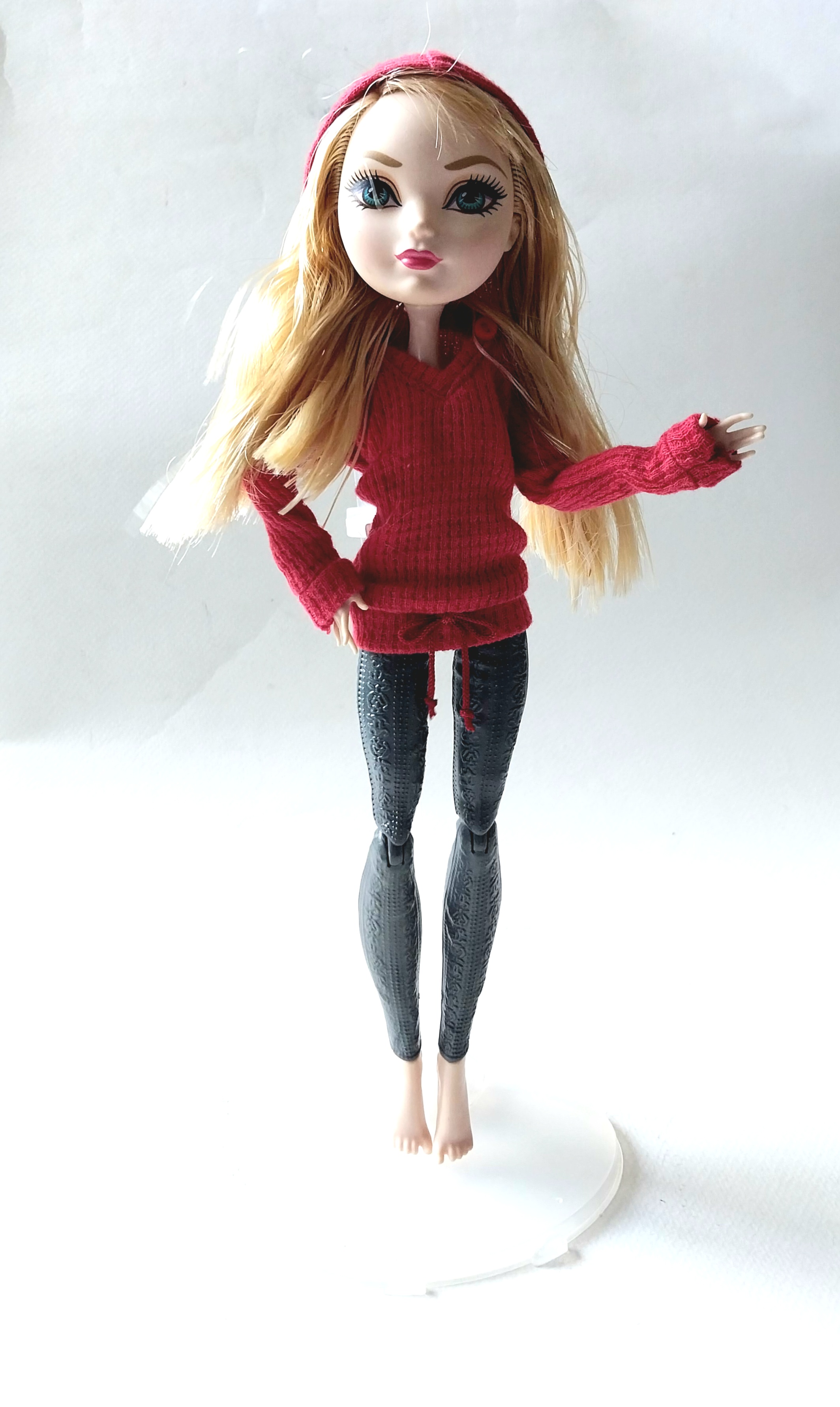 มีหลายภาพ ไม่รวมฐาน ,ตุ๊กตาข้อต่อ EverAfterHigh แอปเปิ้ลไวท์ดอล เอฟเวอร์อาฟเตอร์ไฮ ของแท้แมทเทล Mattel China 2015