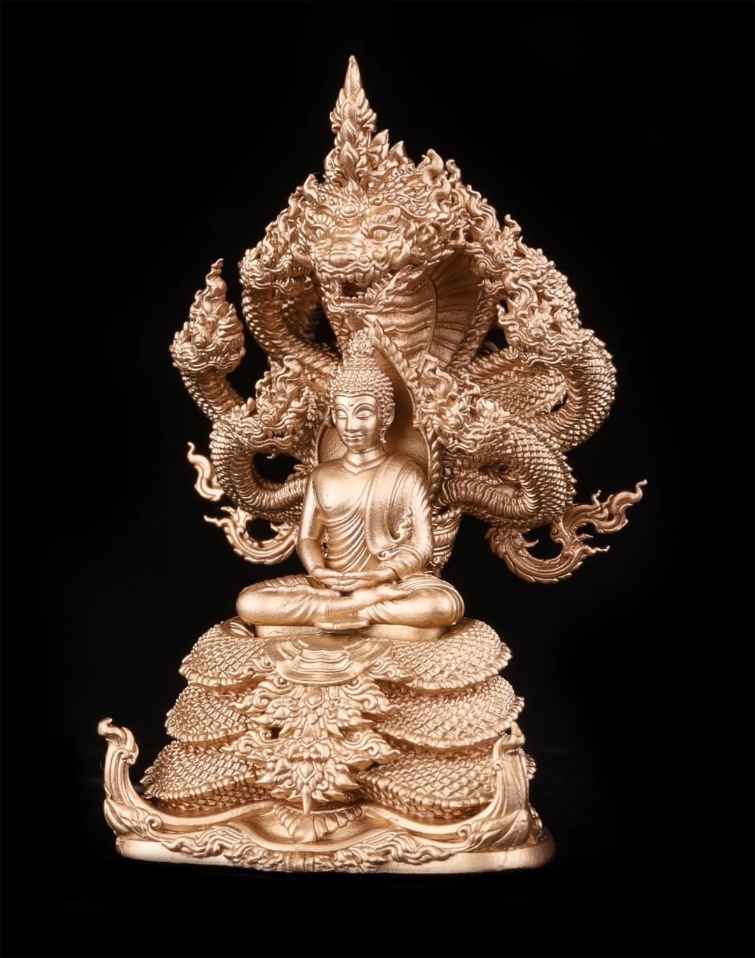 พระพุทธศรีเทวานาคราช รหัส 1.13 เนื้อบรอนซ์