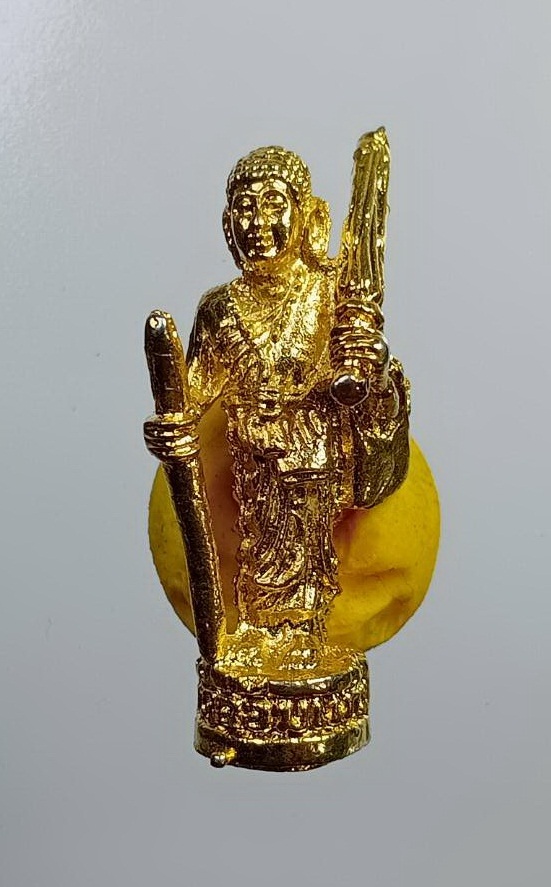 L282 รูปหล่อ พระสีวลี วัดอ้อมแก้ว จ.ชลบุรี