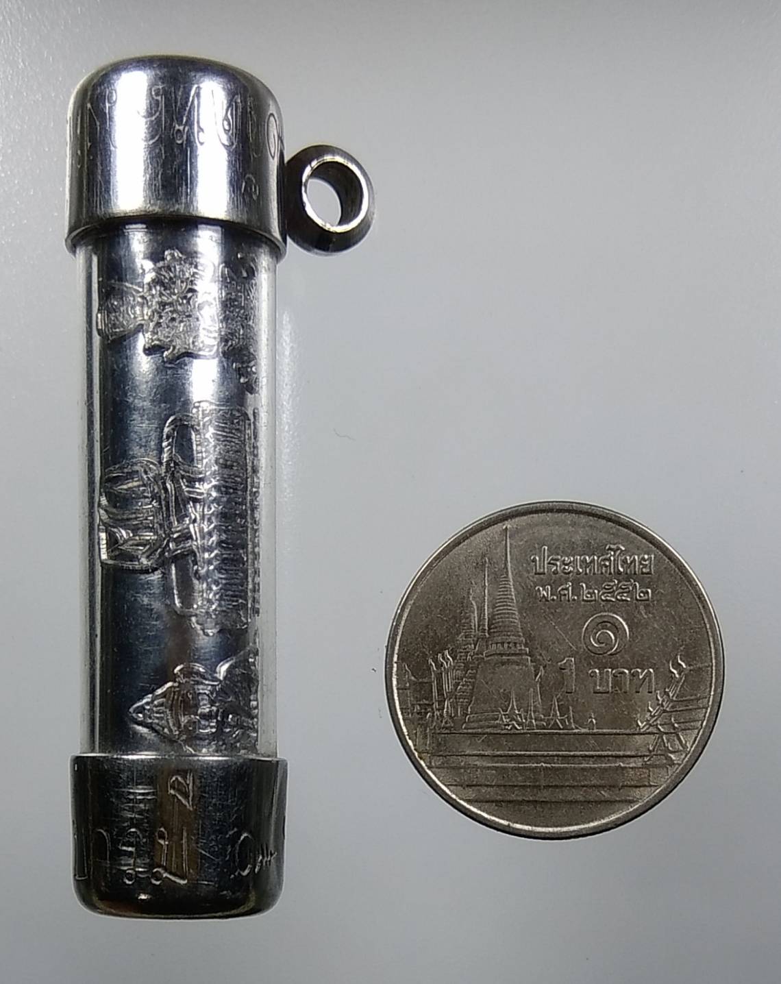 ร022 ตะกรุด หลวงพ่อปากแดง จ.นครนายก