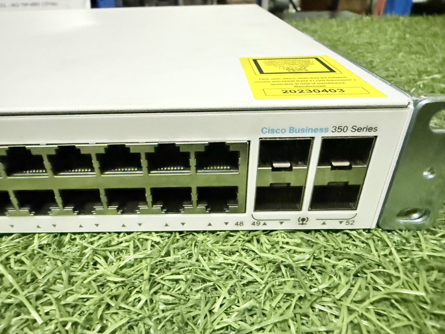 SWITCH (สวิตซ์) CISCO SG350-52MP 52-PORT GIGABIT MAX-POE MANAGED SWITCH (SG350-52MP-K9-EU) BLACK