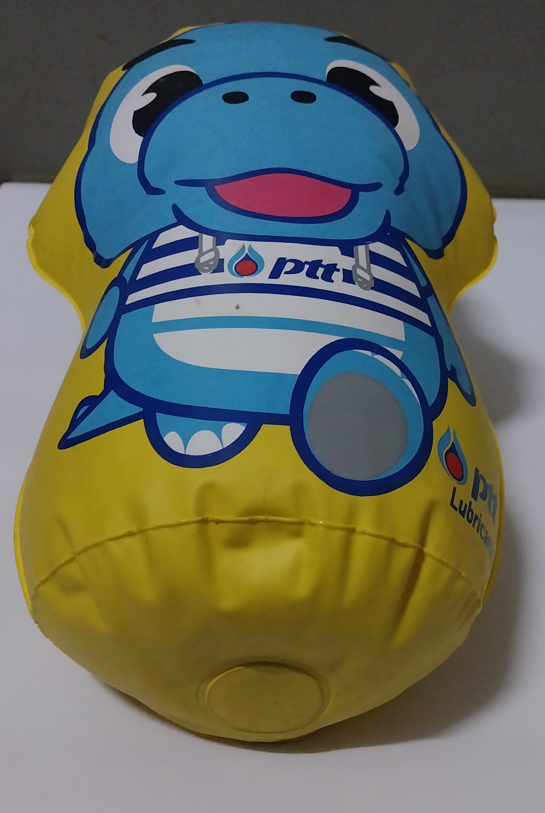 #ตุ๊กตาเป่าลม ลาย #ก๊อดจิ #พรีเมี่ยมปตท. ขนาดตามภาพ