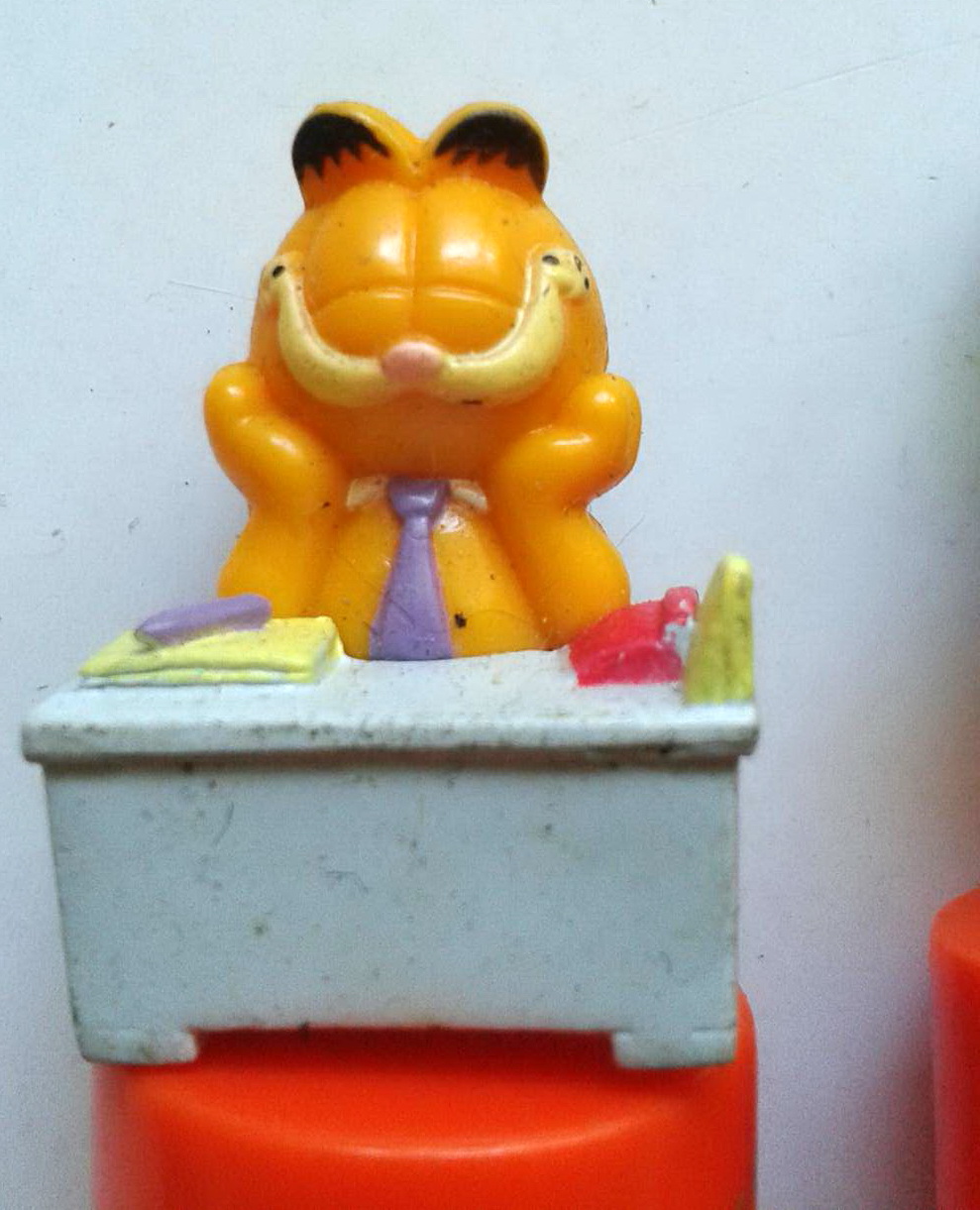 ของเล่น ของสะสม แมวการ์ฟิลด์ 7 ตัว 7 ท่าทาง