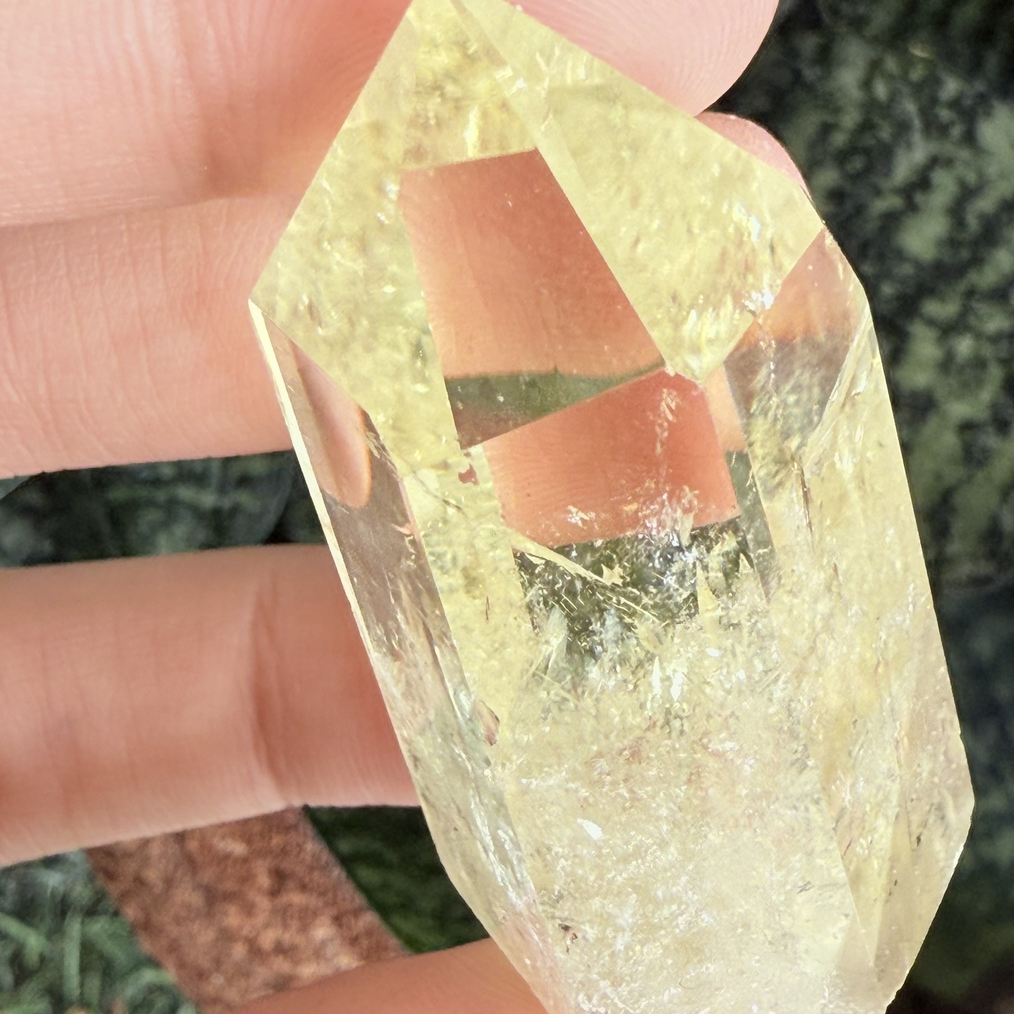ก้อน ผลึก ซิทริน Citrine 187.82 กะรัต (Cts.) พลอยแท้ อัญมณีมงคลประจําวันเกิด เครื่องประดับพลอย