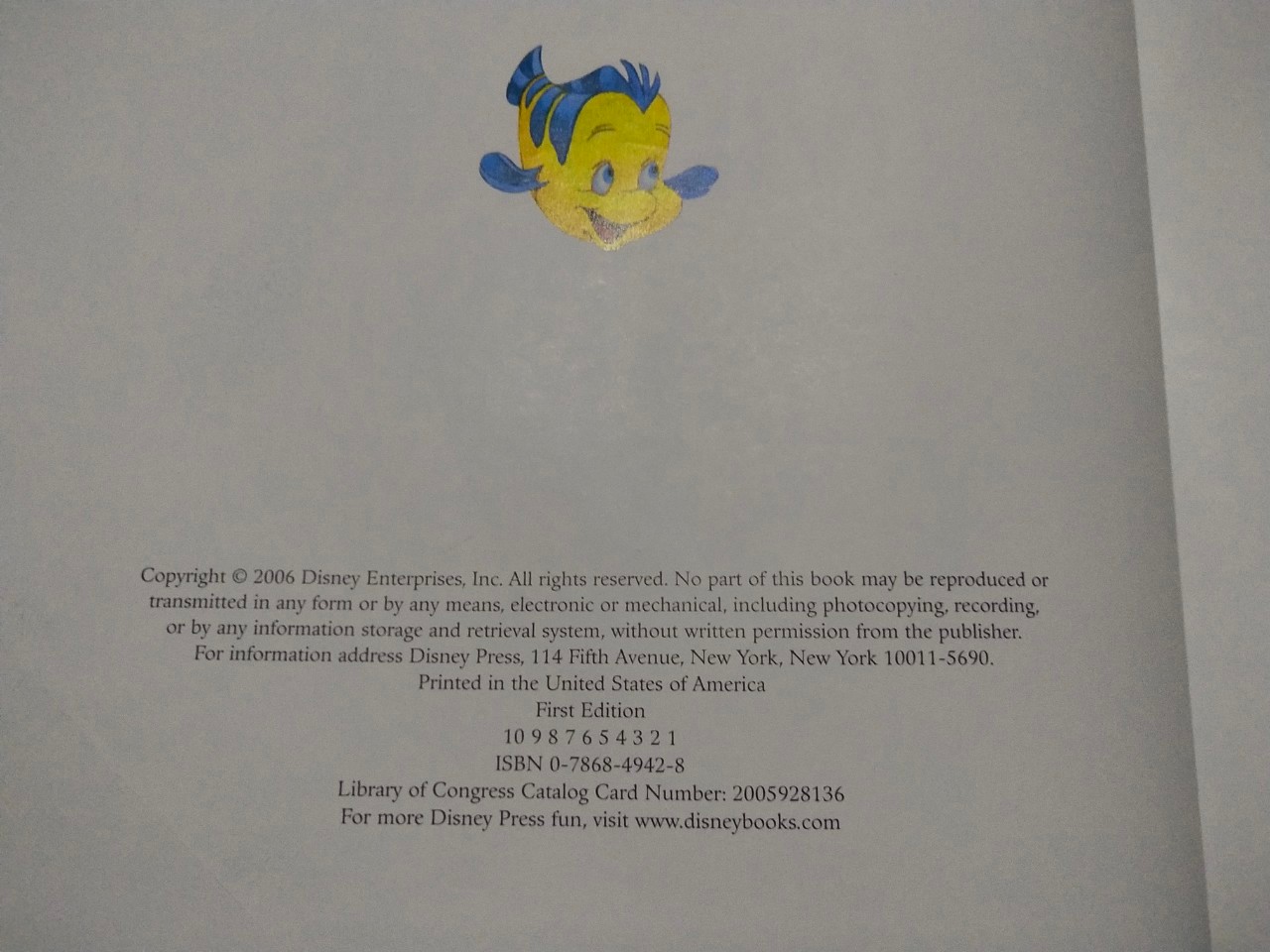 หนังสือนิทานภาพสวย**ปกหลังมีตำหนิตรงสันบนและมีรอยตามภาพ, เจ้าหญิงเงือกน้อย แอเรี่ยล The Little Mermaid