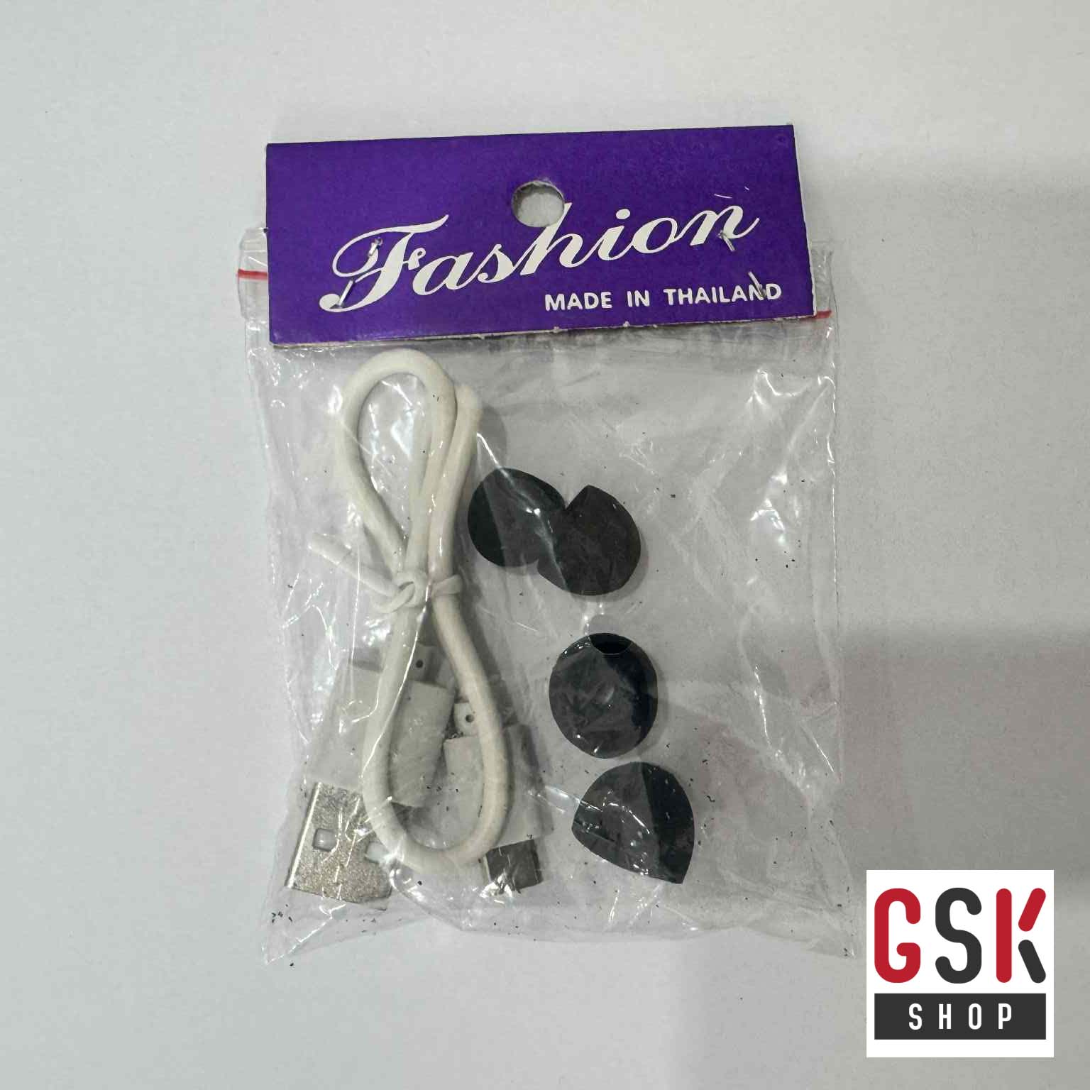 สาย USB Micro พร้อมจุกหูฟัง