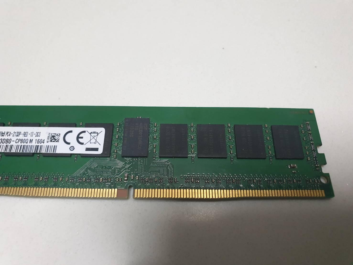 Samsung 8GB PC4 2133P-red-10-DC0