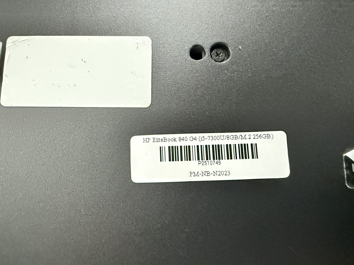 Notebook HP EliteBook 840 G4 (i5-7300U/8GB/M.2 256GB) ไม่มี Adapter แบตเสื่อม จอ Bright จางๆ