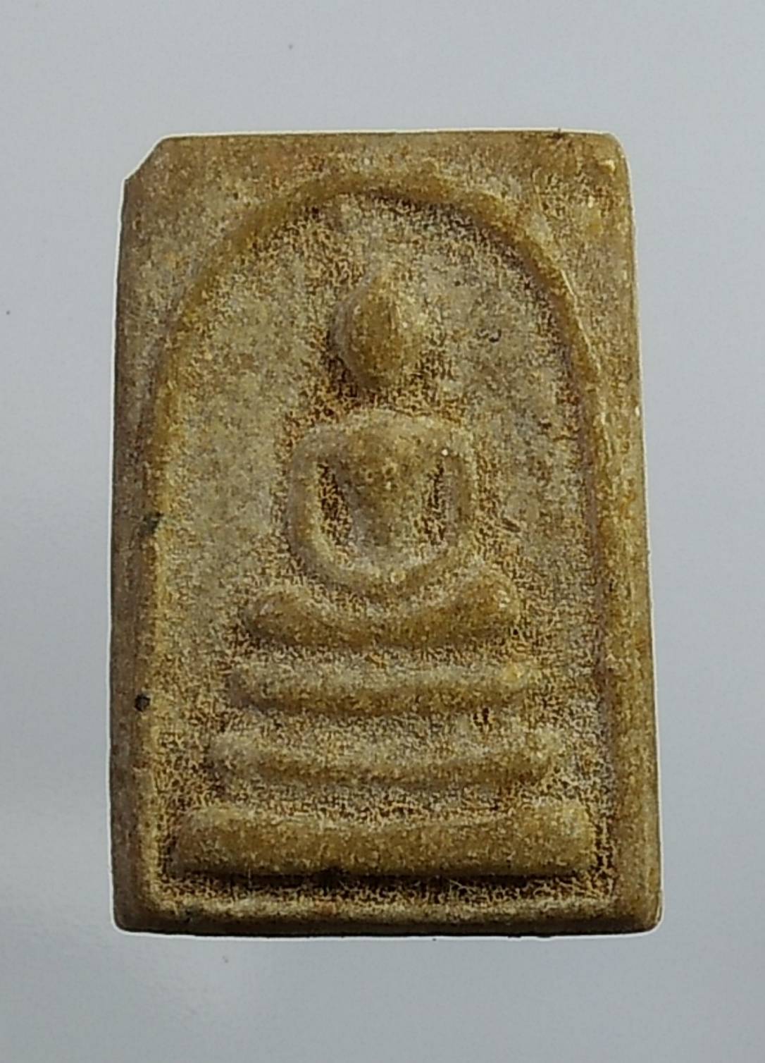 ผ768 พระสมเด็จคะแนน เนื้อผงน้ำมัน หลังเรียบ