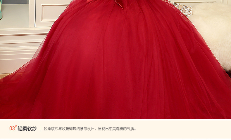 Pre-order ชุดราตรียาว ไหล่ปาด แต่งโบว์คาดเอว กระโปรงตาข่าย ตีเกล็ดช่วงอก เชือกผูกหลัง เซ็กซี่ เรียบหรู