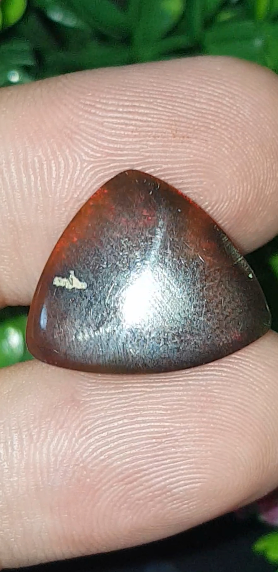 พลอย โอปอล Opal 8.14 กะรัต (Cts.) พลอยแท้ อัญมณีมงคลประจําวันเกิด เครื่องประดับพลอย