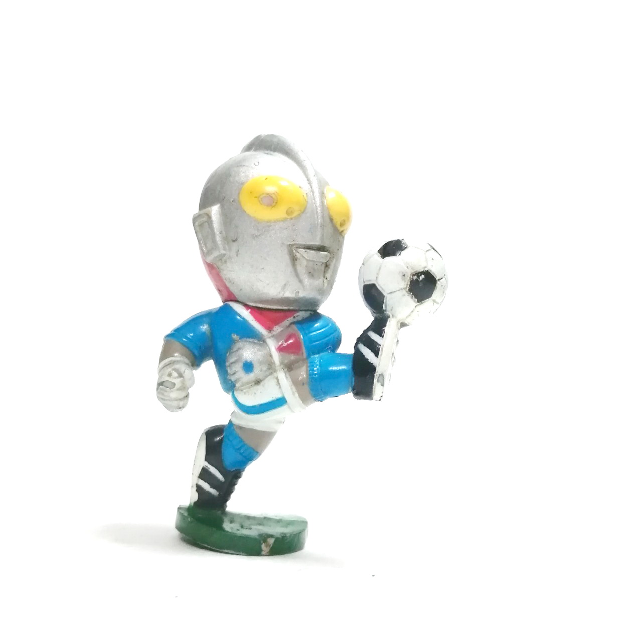 ตุ่นยางตัน อุลตร้าแมนเตะบอล พรีเมียมของฟิล์ม โคนิก้า ขนาดตามรูป เก่าเก็บตามสภาพ