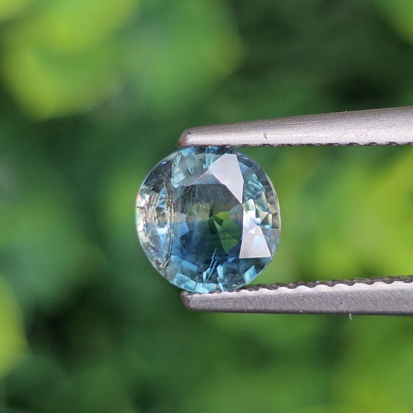 พลอย ไพลิน blue sapphire 1.22 กะรัต (Cts.) พลอยแท้ อัญมณีมงคลประจําวันเกิด เครื่องประดับพลอย