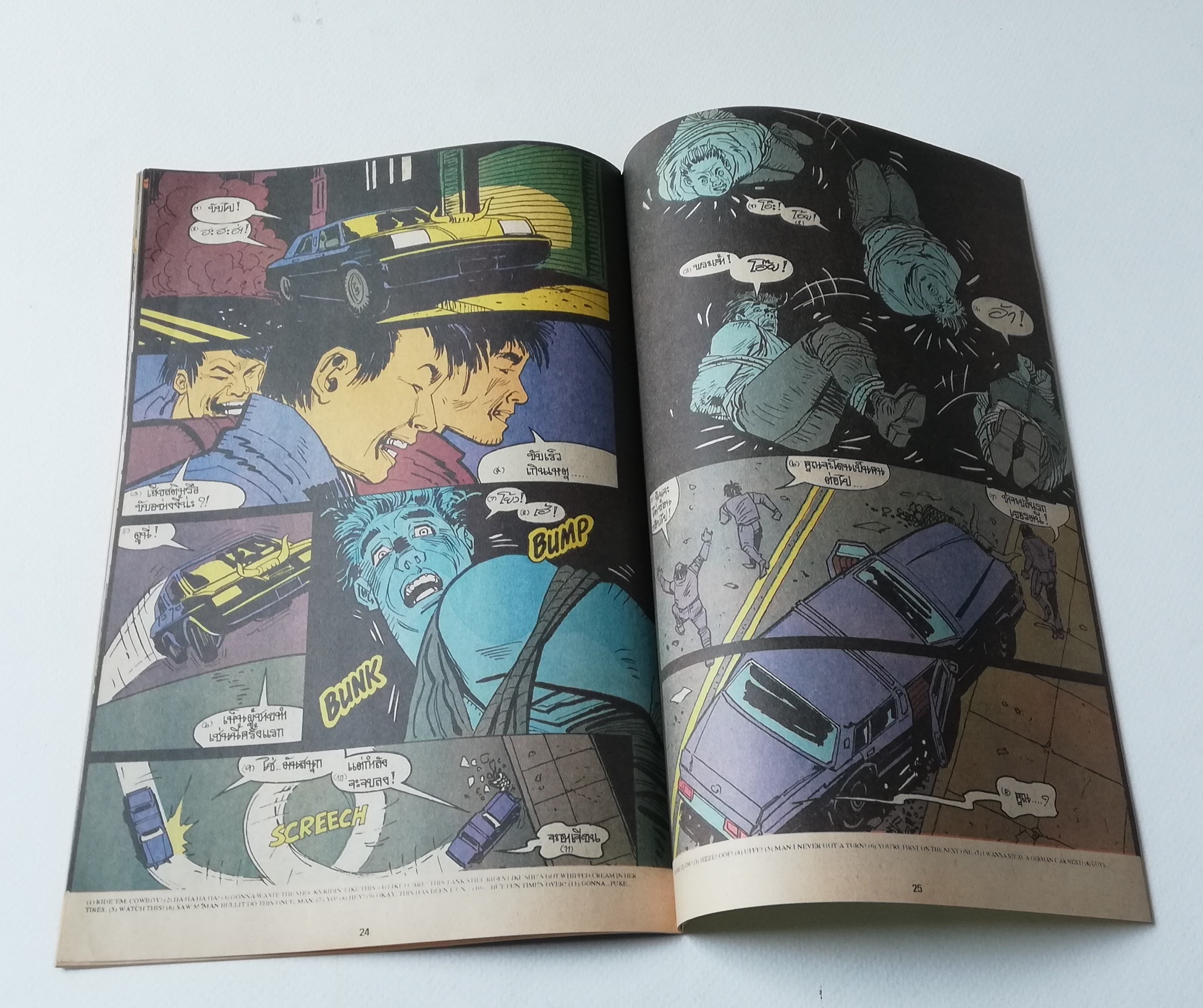 มีหลายภาพ หน้าแรกติดปก ,นิตยสารแนวการ์ตูนเก่า Marvel comics, พันนิชเชอร์ The Punnisher ฉบับที่5 THE PUNISHER WAR ZONE