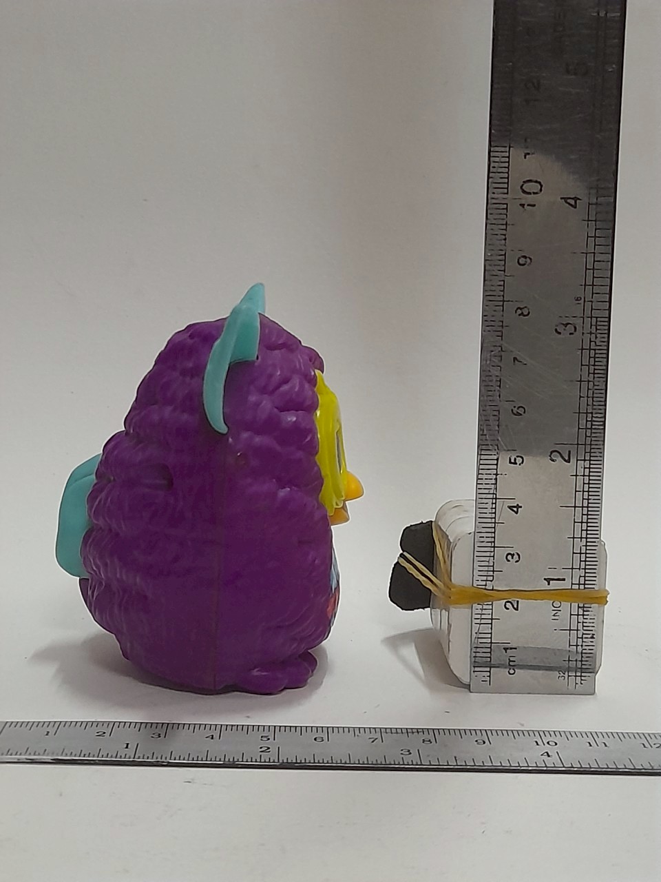 มีหลายภาพ ตุ๊กตา เฟอร์บี้นกฮูกสีม่วง พรีเมี่ยม แมคโดนัลด์ งานเก่าสะสม ขนาดตามภาพ