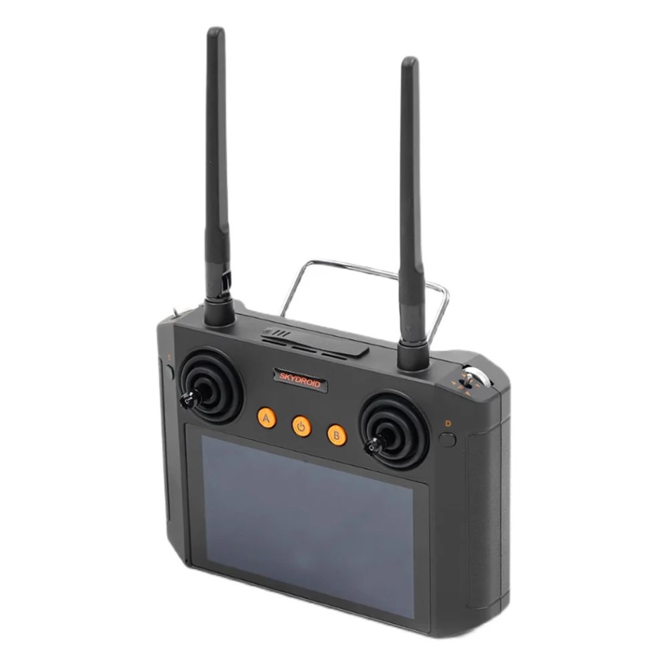 รีโมทจอสัมผัส พร้อม Ground Station ในตัว Skydroid H12Pro พร้อมรีซีฟ R12Pro และกล้องC10Pro กิมบอลกันสั่น3แกนในตัว บันทึก VDO 2K และภาพได้ สตรีมVDOสดผ่าน RTSP Ethernet port ได้