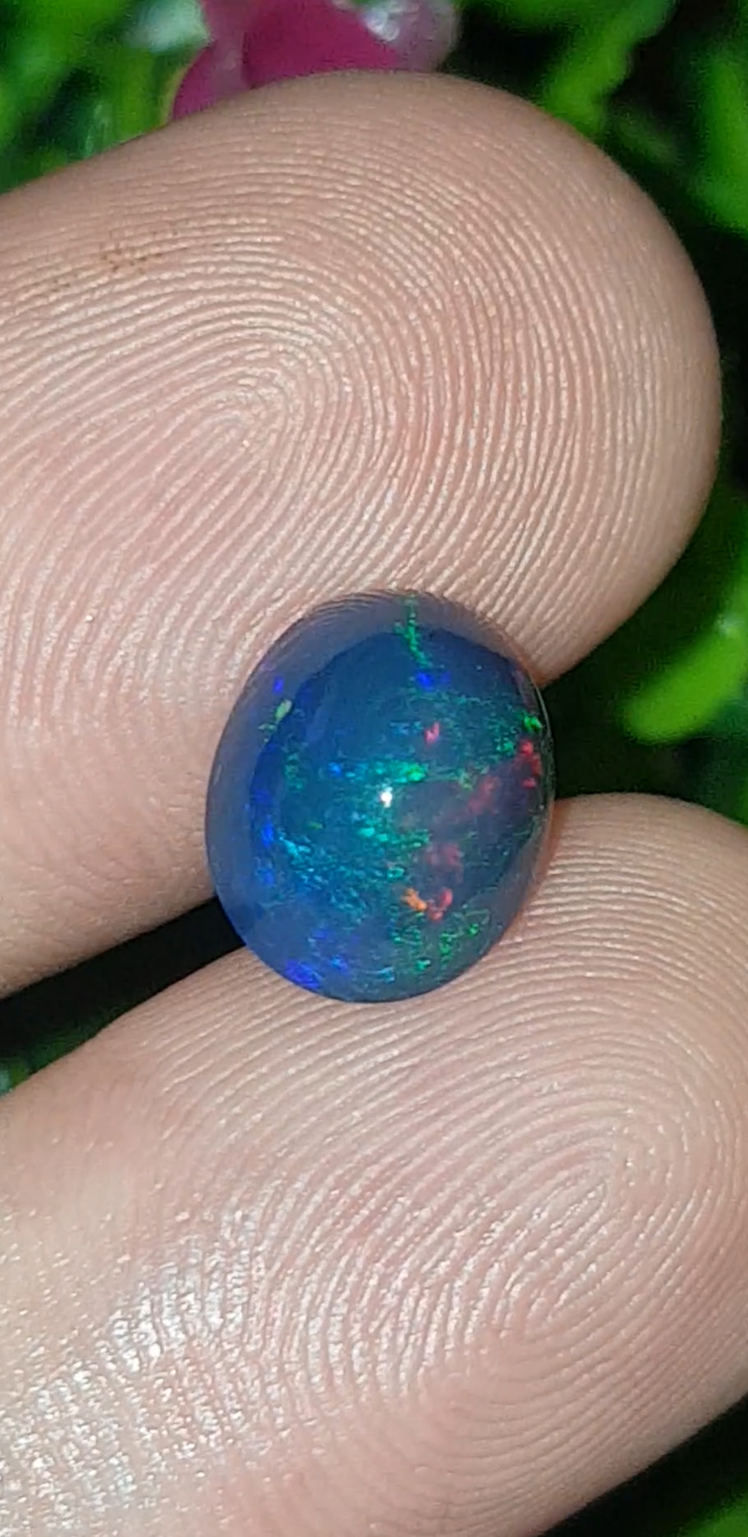 พลอย โอปอล Opal 2.05 กะรัต (Cts.) พลอยแท้ อัญมณีมงคลประจําวันเกิด เครื่องประดับพลอย