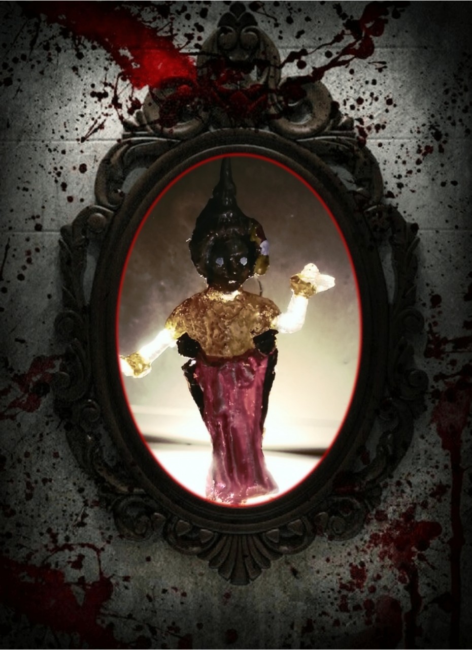 โมเดลแฮนด์เมด ผีนางรำ ในชุดโมเดล ผีไทย ชุดที่ 3 จาก MGC ดีไชน์ โดย มด ไวตามิลค์ แบบครบเซ็ท รุ่น ออริจินอล เซ็ท ทั้งหมดมี 4 แบบ : 1. เรืองแสง,2. ทำสีทั้งตัว3. ใสขาว ทำสี,ใสฟ้า (ซุปเปอร์แรร์) คอนเซ็ปต์ : แรงบันดาลใจ จากละครดัง นางรำหน้าขาวถูกตัดศรีษะ แต่...