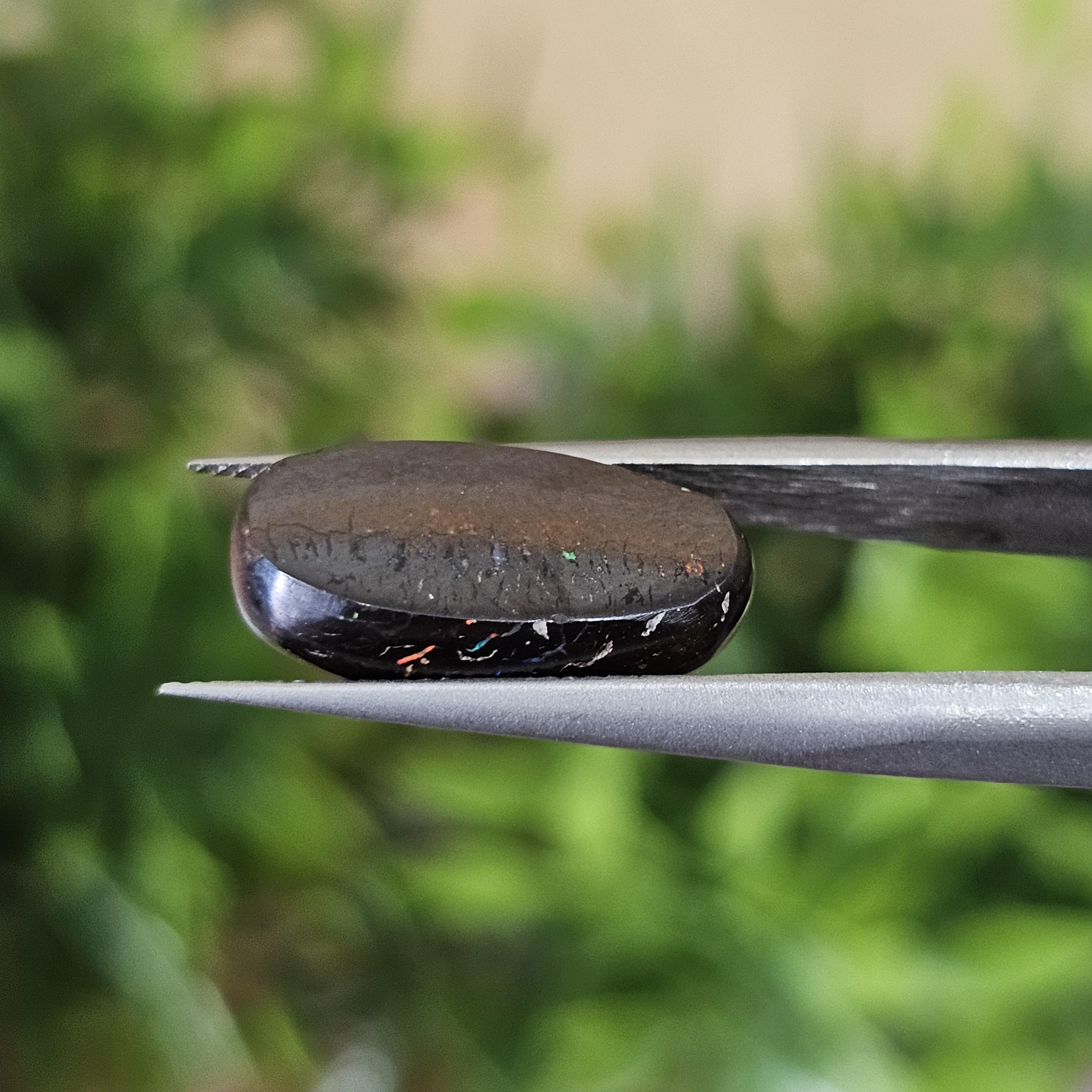 พลอย โอปอล Opal 7.22 กะรัต (Cts.) พลอยแท้ อัญมณีมงคลประจําวันเกิด เครื่องประดับพลอย