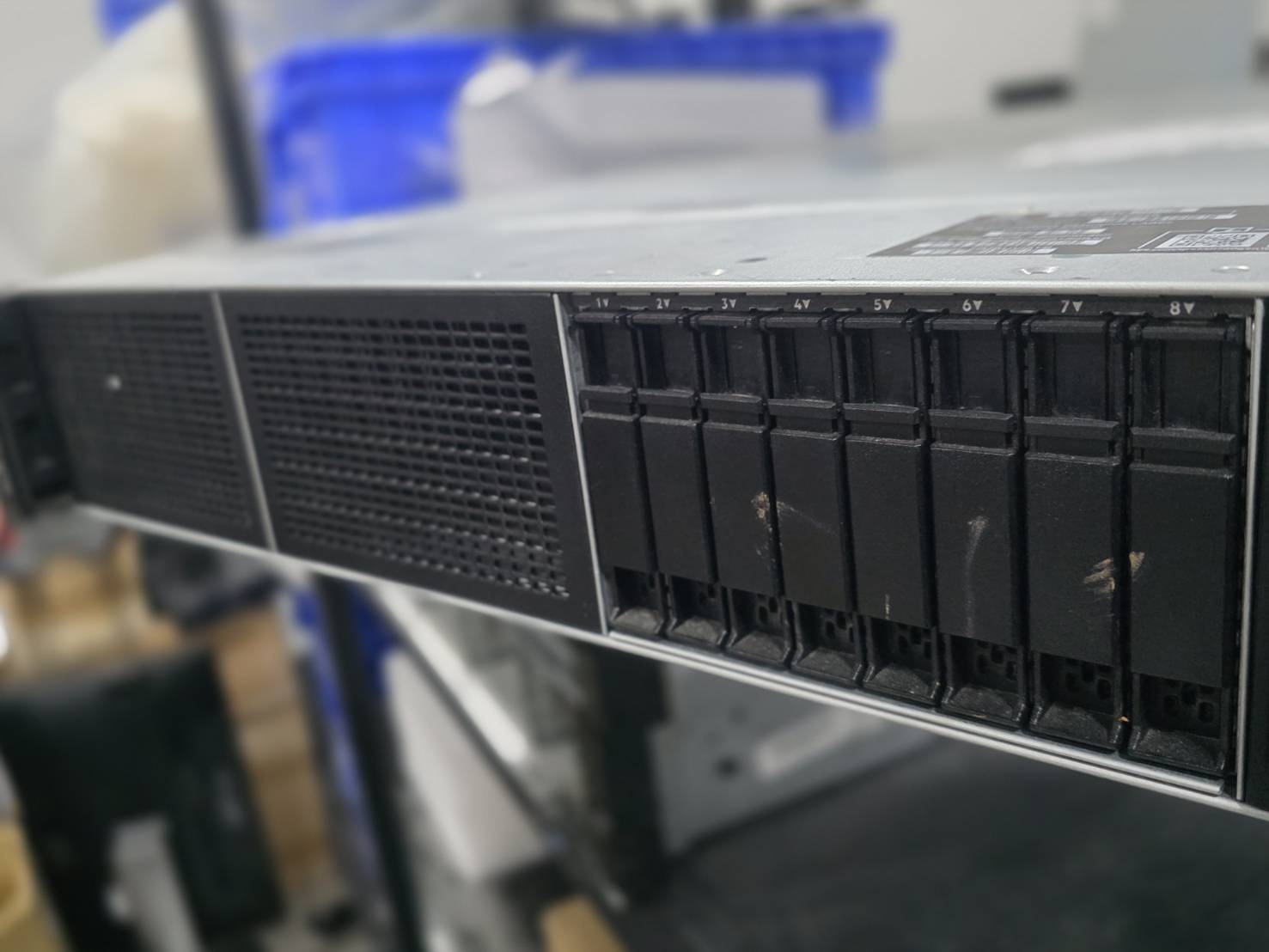 Server HP ProLiant DL380 G10 Xeon gold 6138 x2 Ram ไม่มี Tray x2 power x2