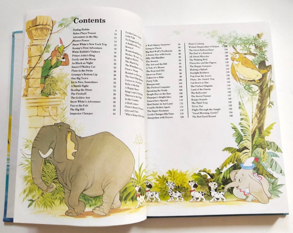 หนังสือภาพการ์ตูนดิสนีย์น่ารัก **หนังสิอเก่า มีตำหนิ โปรดตรวจสอบทุกภาพ ปกแข็ง ฉบับภาษาอังกฤษ เล่าเรื่องราวของทุกวันในฤดูร้อน ผ่านตัวการ์ตูนจากดิสนีย์ Story a Day for every day of the year ,Summer