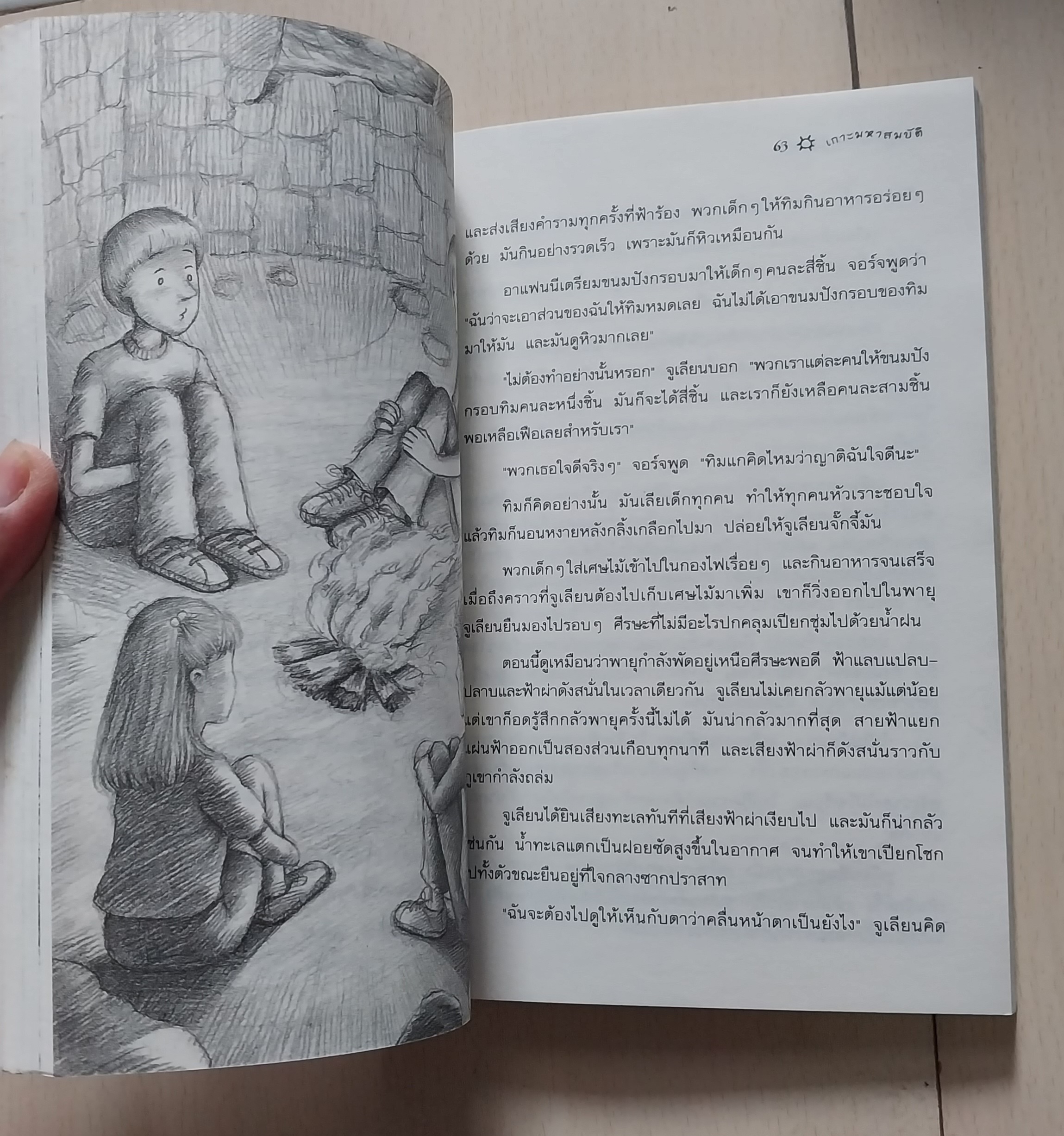วรรณกรรมเด็ก ห้าสหายผจญภัย ตอน เกาะมหาสมบัติ โดย เอนิด ไบลตัน Enid Blyton, แปลโดย ฉันทนา ไชยชิต พิมพ์ครั้งที่12 พ.ย.2541