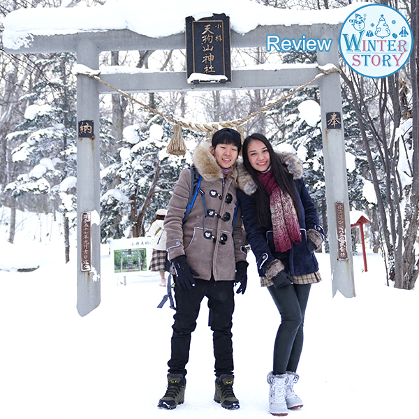 เสื้อโค้ทแฟชั่นญี่ปุ่น มีฮู้ดเฟอร์ถอดได้ ซับขนกันหนาวติดลบ (10227MM)