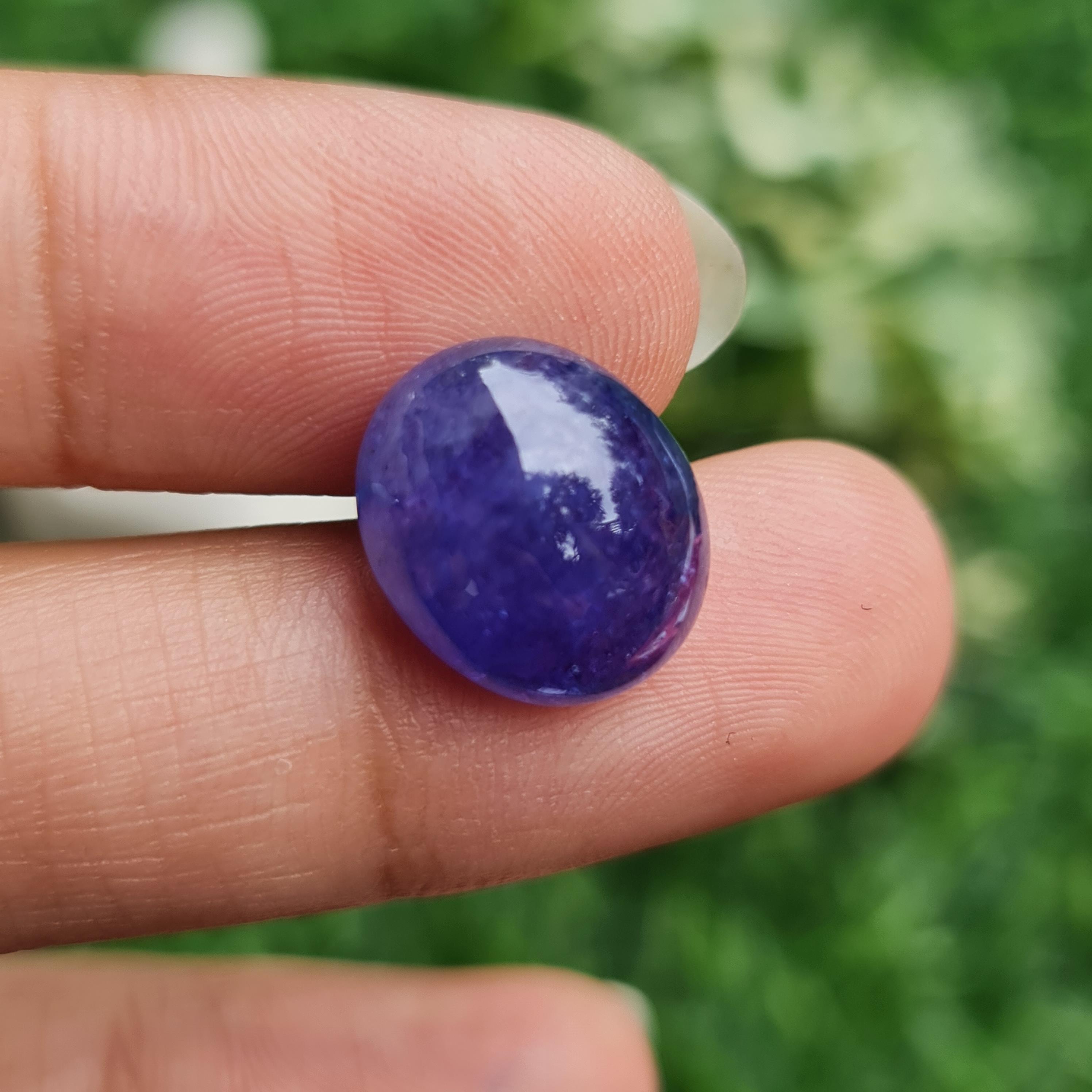 พลอย แทนซาไนท์ Tanzanite 11.26 กะรัต (Cts.) พลอยแท้ อัญมณีมงคลประจําวันเกิด เครื่องประดับพลอย