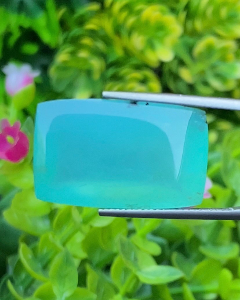 พลอย โอปอลเปรู Peruvian Opal 25.09 กะรัต (Cts.) พร้อมใบเซอร์ พลอยแท้ อัญมณีมงคลประจําวันเกิด เครื่องประดับพลอย