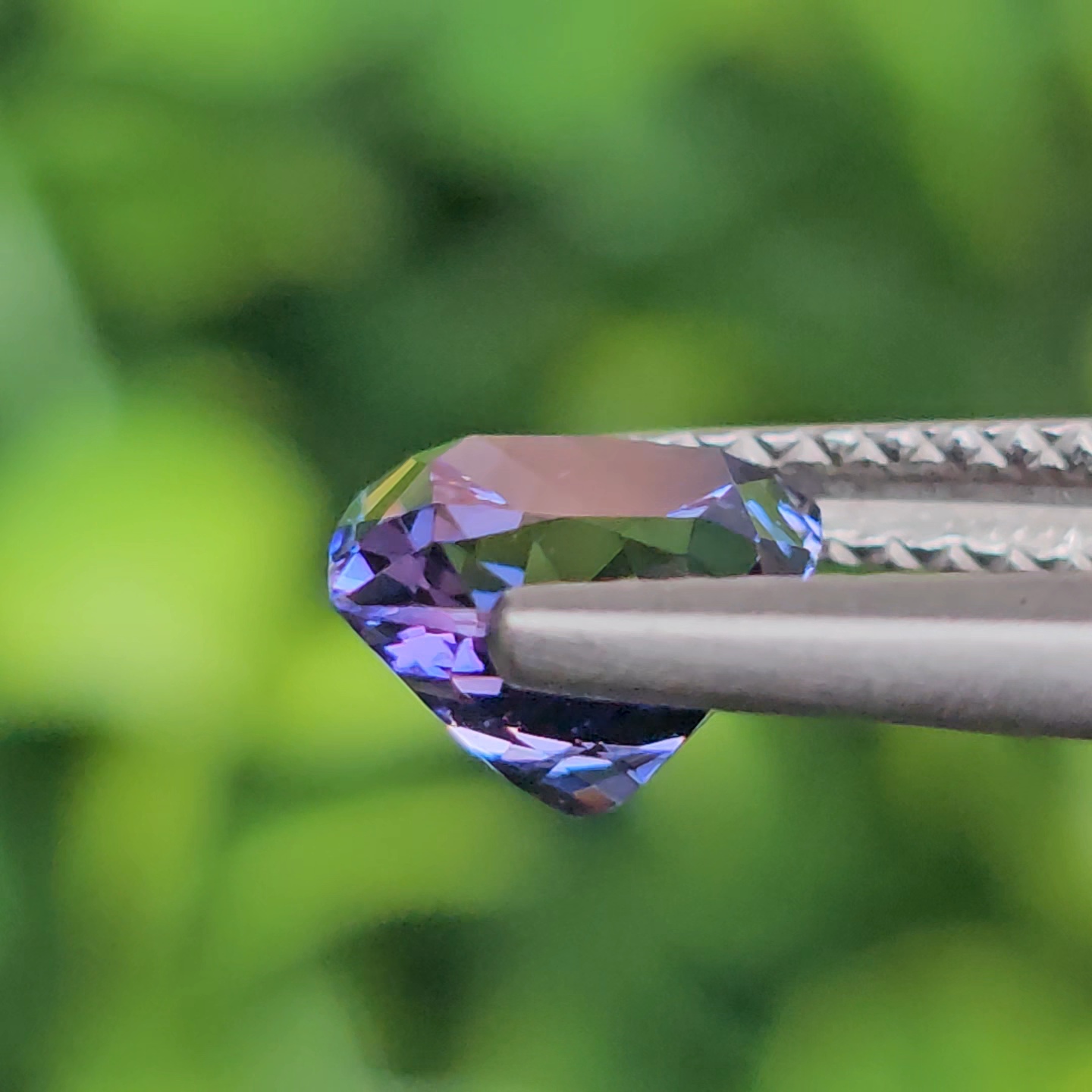 พลอย แทนซาไนท์ Tanzanite 1.60 กะรัต (Cts) พลอยแท้ อัญมณีมงคลประจําวันเกิด เครื่องประดับพลอย