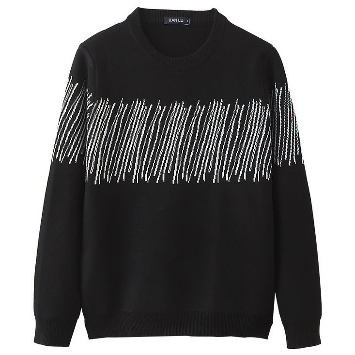 เสื้อสเวตเตอร์ไหมพรมนิตติ้งกันหนาว แฟชั่นผู้ชาย (10140MM)