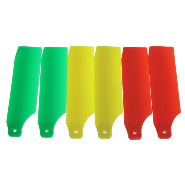 Tarot 450 Plastic tail blade Neon colour 1 คู่