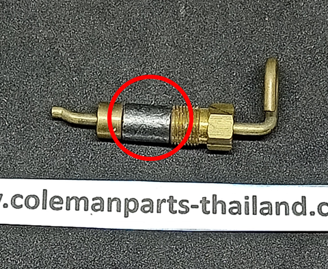 ปะเก็นกราไฟท์ Valve เร่งหรี่ Coleman 200, 220 ( 1 ชิ้น )