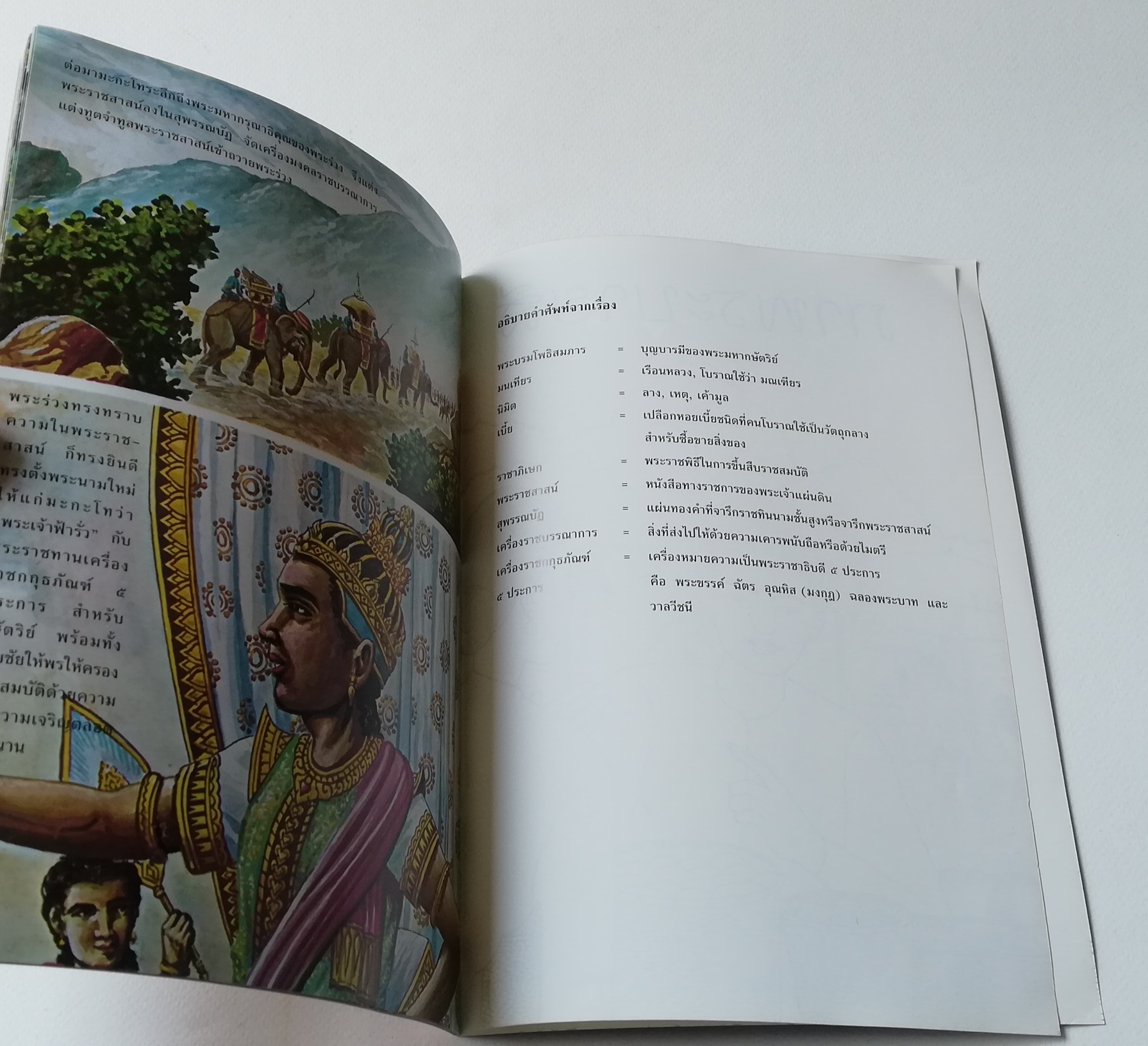 หนังสือภาพเก่า ,พระเจ้าฟ้ารั่ว เรื่องโดย ประเทือง มุฑิตาเจริญ ภาพโดย สมควร สกุลทอง