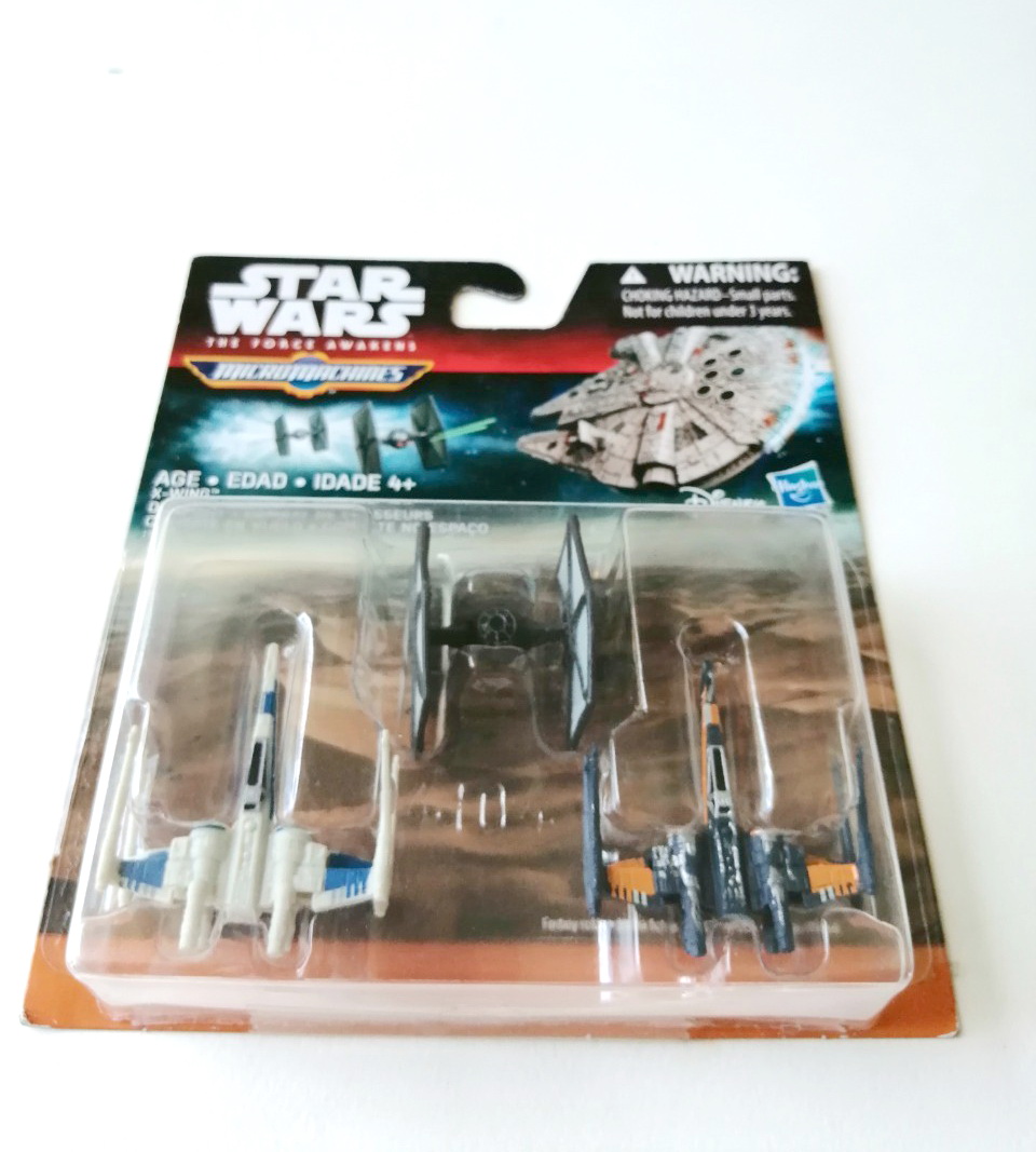 ชุดยานเหล็ก 3 ลำ จากภาพยนตร์ STAR WARS ชุด ใหม่ ep.7-9 ยานx-wing ฝ่าย resistant, x-wing ของ โพ ดาเมรอน, ยานไท ของ ไคโลเรน งานโลหะ ขนาดเล็ก ยังไม่แกะแพค ของใหม่
