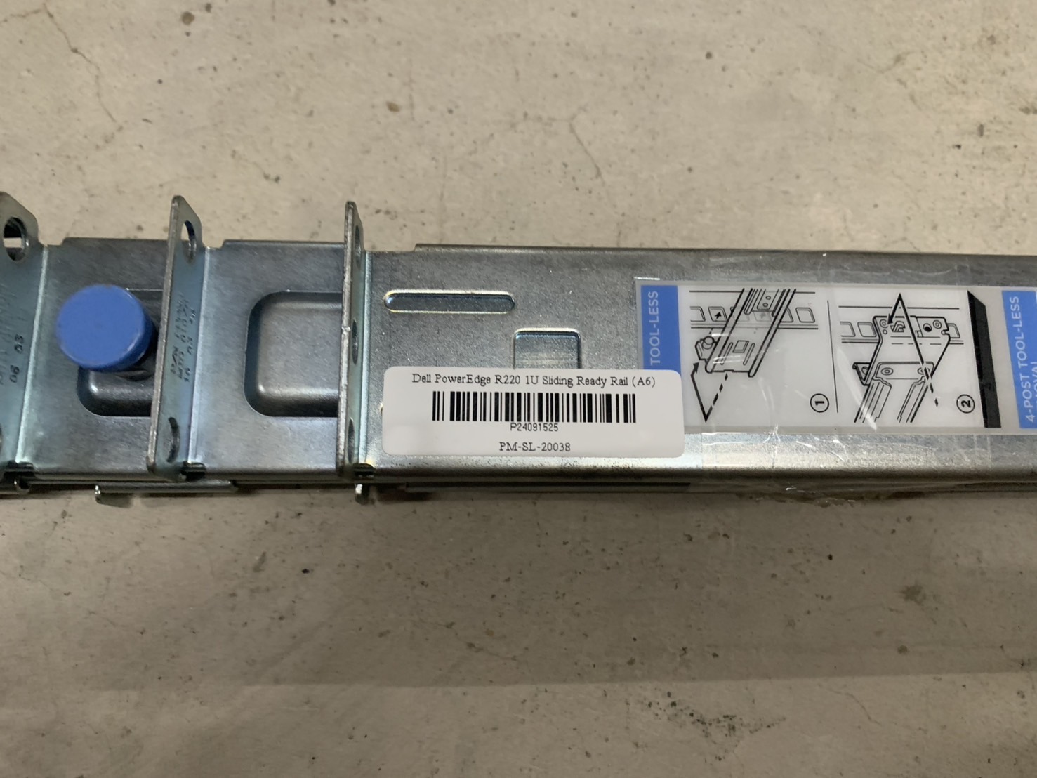 ขาแร็ก Dell PowerEdge R230 1U Sliding Ready Rail (A4) รองรับ R210 R220 R230 R240 R310 R410 R415 มี 150 คู่