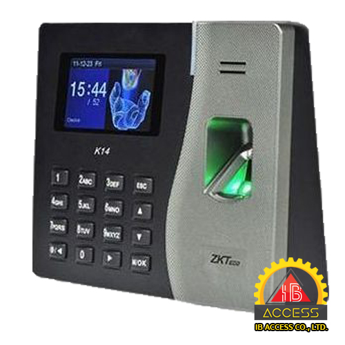 เครื่องสแกนลายนิ้วมือ ยี่ห้อ ZKTeco รุ่น K14