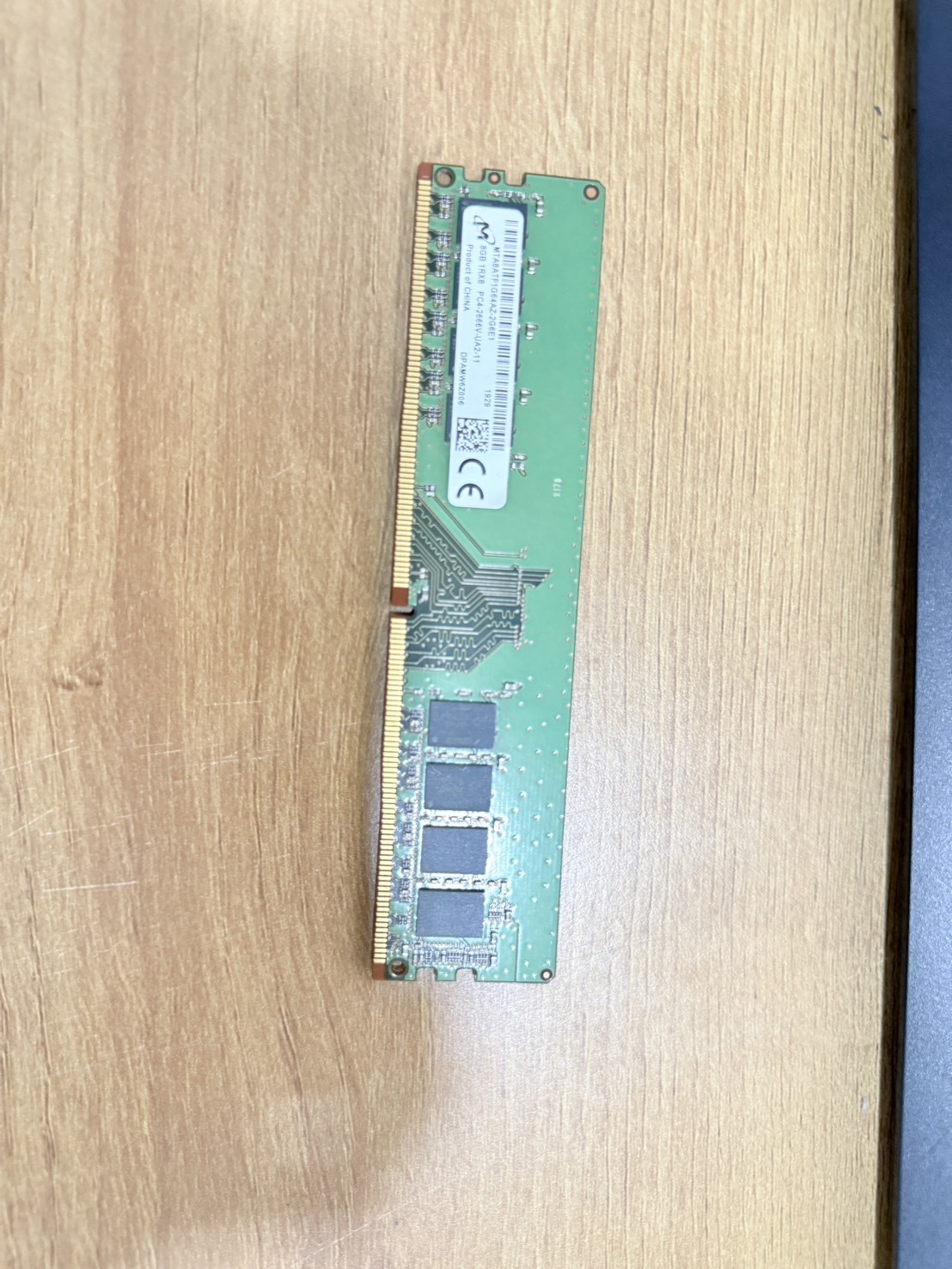 Ram Micron 8GB 1Rx8 PC4-2666V-UA
