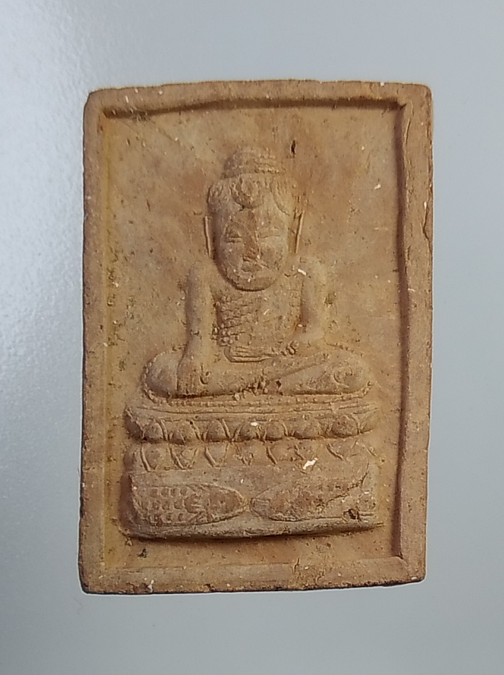 ผ1159 พระผง พระอุปคุต ร่มเย็นเป็นสุข โชคลาภมาก พูลทวี อาจารย์จง