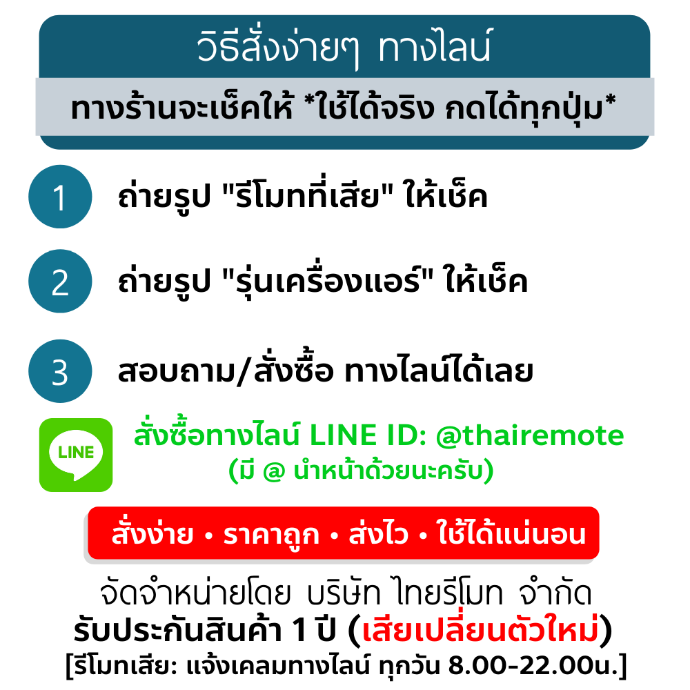 รีโมทแอร์ LG รุ่น5902 (มีปุ่มPLASMA / ปุ่มSKIN CARE / ปุ่มA/CLEAN แถวบน)