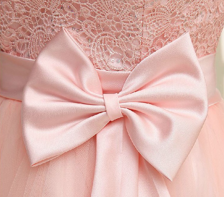 พร้อมส่ง ชุดราตรีสั้น เกาะอก สีโอรส กระโปรงตาข่ายสวย สายผูกด้านหลัง **เหลือเฉพาะไซส์ XL **