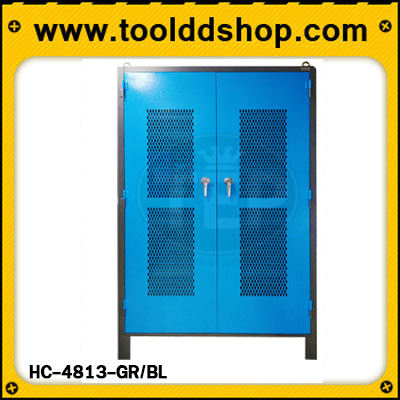 ตู้จัดเก็บอุปกรณ์ แบบประตู CNC Heavy duty cabinet 48" width (HC-4813) ตู้เหล็กเก็บเครื่องมือช่าง ตู้อุปกรณ์พร้อมชั้นวาง ตู้เหล็กเก็บอุปกรณ์