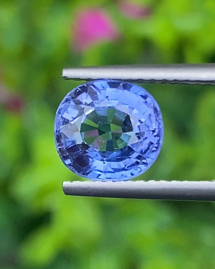 พลอย แทนซาไนท์ Tanzanite 2.29 กะรัต (Cts) พลอยแท้ อัญมณีมงคลประจําวันเกิด เครื่องประดับพลอย